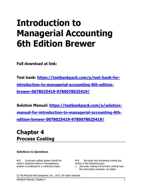 intro-to-managerial-accounting-brewer-6th-edition-answers Ebook Epub