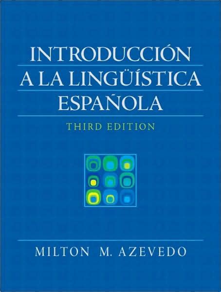 introduccion a la linguistica espanola azevedo PDF Epub