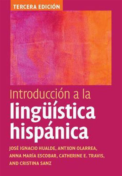 introduccion a la linguistica hispanica PDF