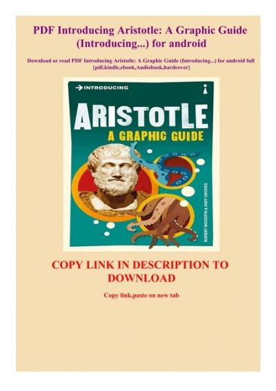 introducing aristotle a graphic guide introducing PDF