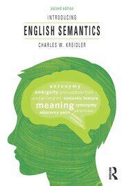 introducing english semantics second edition Ebook Epub