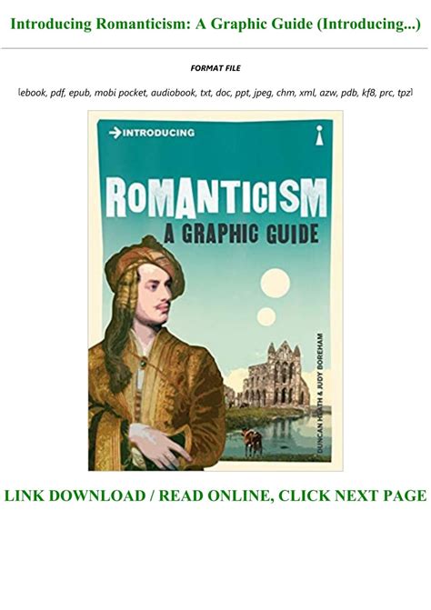 introducing romanticism a graphic guide introducing Kindle Editon