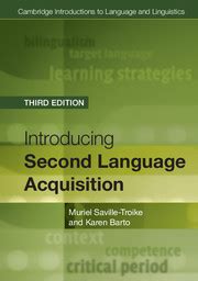 introducing second language acquisition Kindle Editon