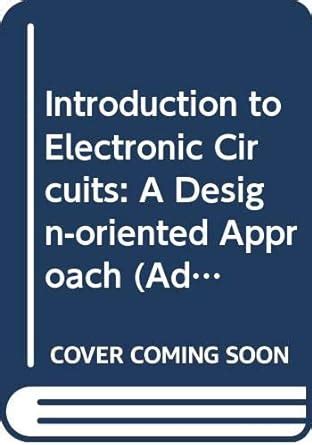 introduction electronic circuits design oriented engineering Kindle Editon