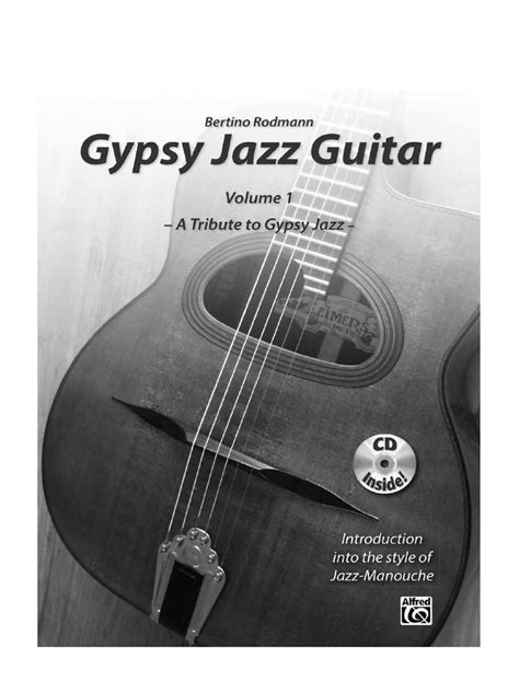 introduction into the style of jazz manouche 1 pdf Epub