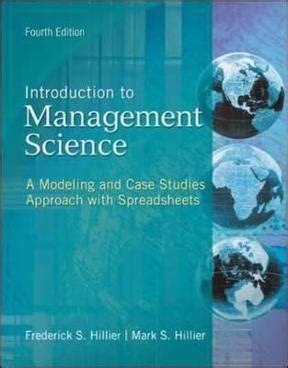 introduction management science 4th edition Doc