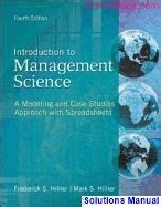 introduction management science 4th edition Doc