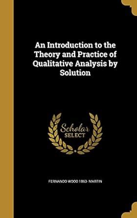 introduction practice qualitative analysis solution Epub