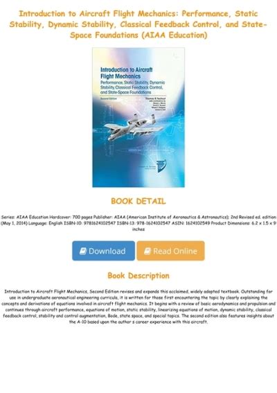 introduction to aircraft flight mechanics solutions manual Ebook Epub