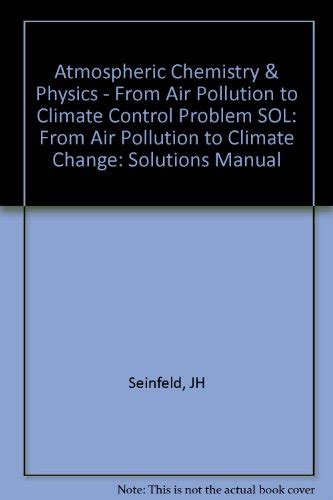 introduction to atmospheric chemistry solutions manual Doc