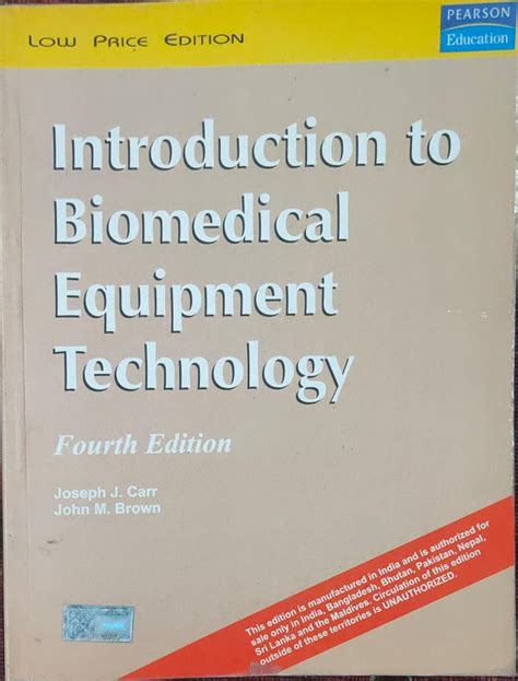 introduction to biomedical equipment technology 4th edition Kindle Editon