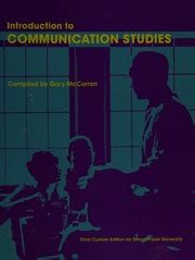 introduction to communication studies gary mccarron pdf PDF