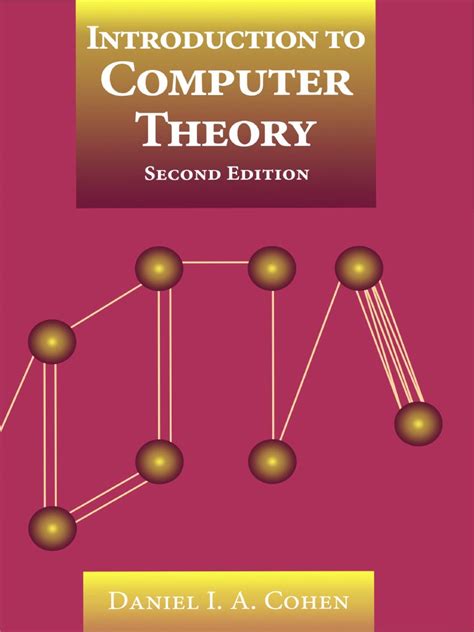 introduction to computer theory by daniel cohen solution manual pdf free download Kindle Editon