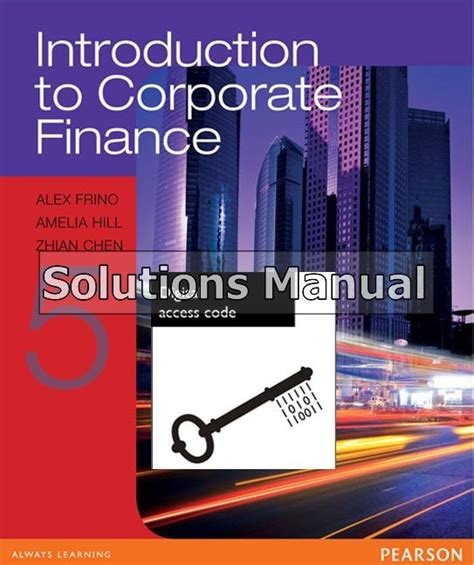 introduction to corporate finance solutions manual pdf Epub