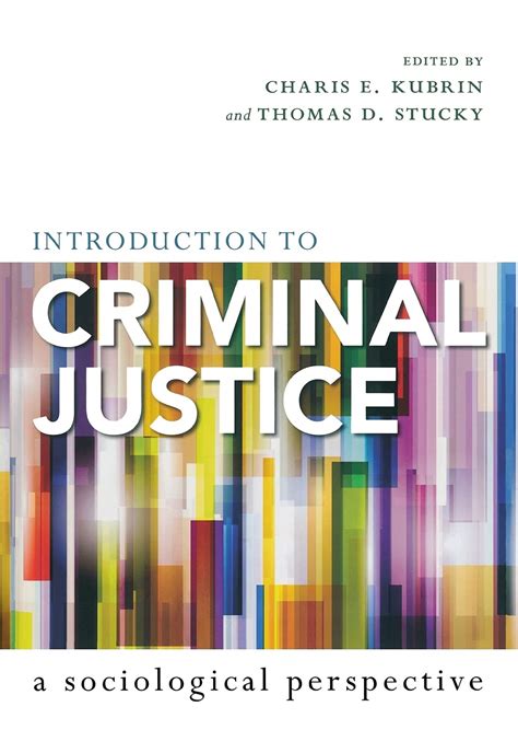 introduction to criminal justice a sociological perspective Epub