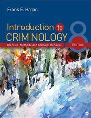 introduction to criminology 8th edition Reader