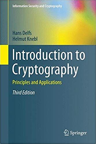 introduction to cryptography principles and applications information security and cryptography Epub