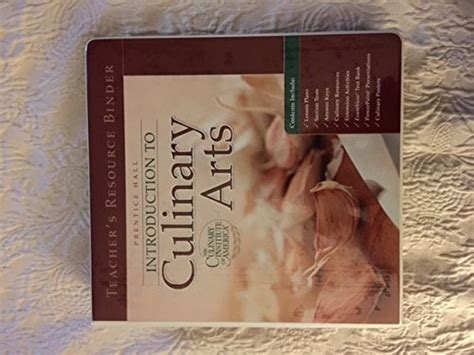 introduction to culinary arts pearson prentice hall Reader