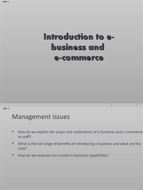 introduction to e business introduction to e business Epub