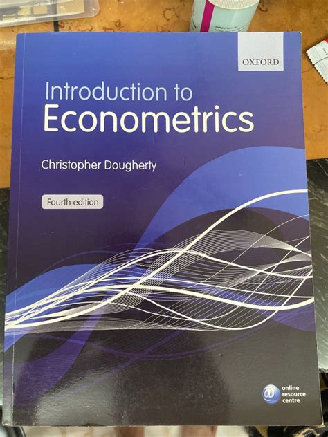 introduction to econometrics christopher dougherty 4th edition pdf Ebook Doc