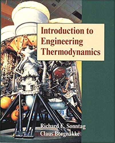 introduction to engineering thermodynamics solution manual sonntag Reader