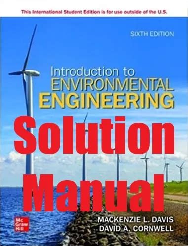 introduction to environmental engineering solution manual Doc