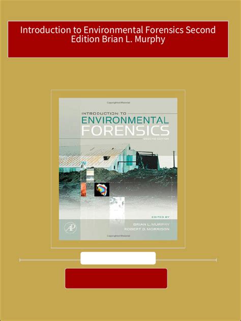 introduction to environmental forensics second edition Epub