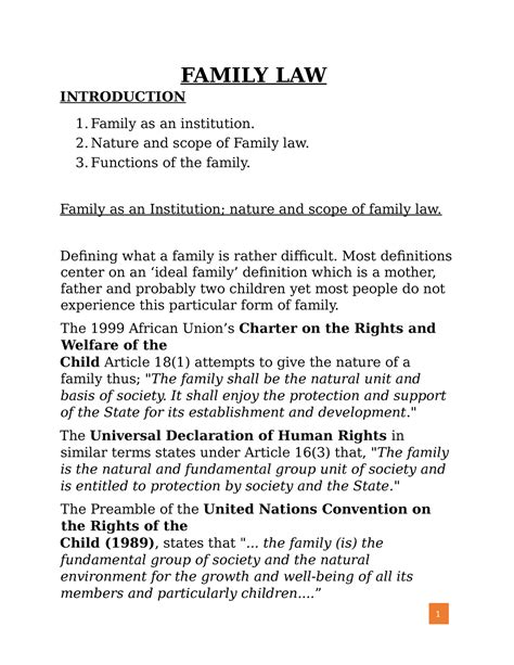 introduction to family law introduction to family law Reader