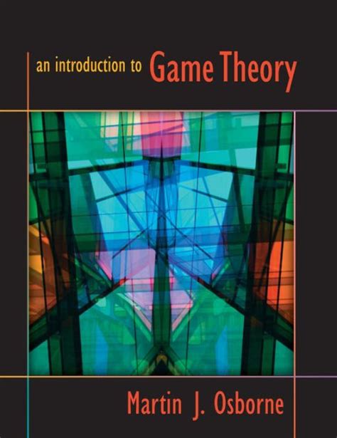 introduction to game theory osborne solution manual PDF