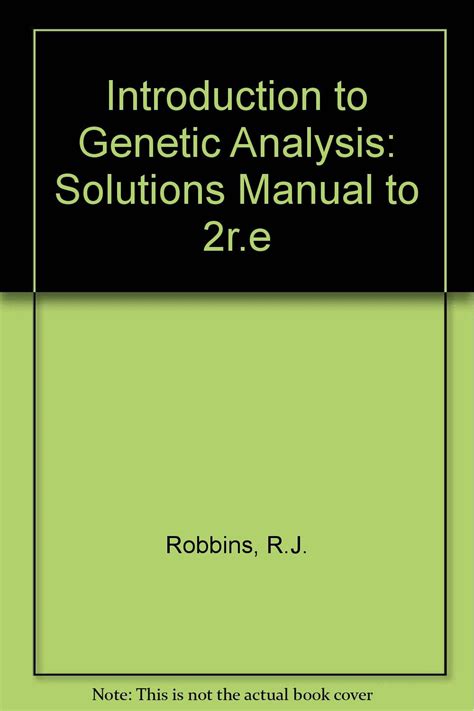 introduction to genetic analysis solutions manual Reader