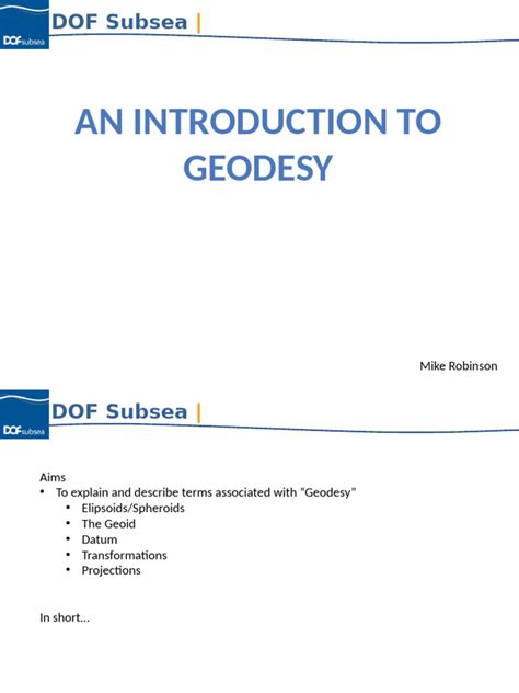 introduction to geodesy introduction to geodesy PDF