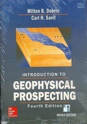 introduction to geophysical prospecting PDF