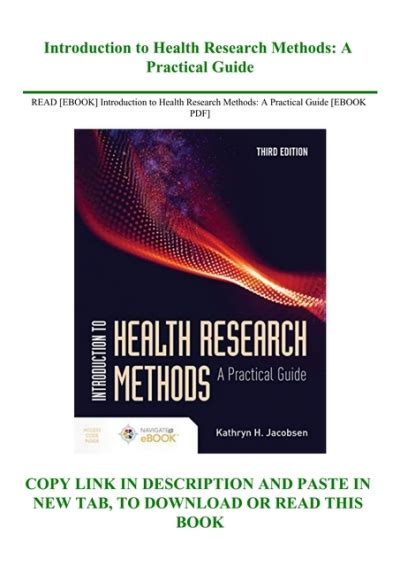 introduction to health research methods Ebook Doc