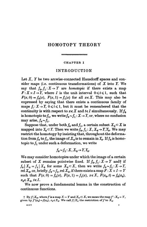 introduction to homotopy theory introduction to homotopy theory Doc