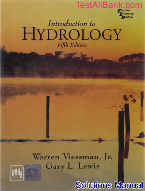introduction to hydrology 5th edition solutions manual pdf Reader