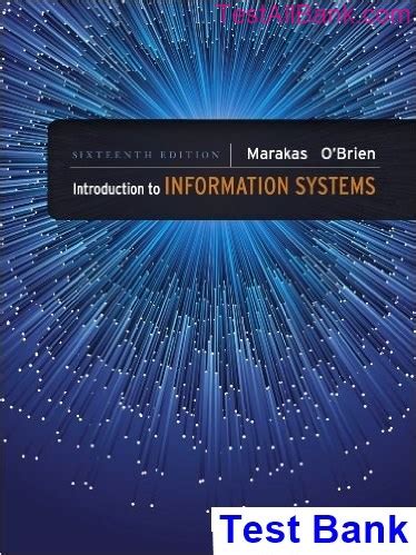 introduction to information systems 16th edition answers PDF