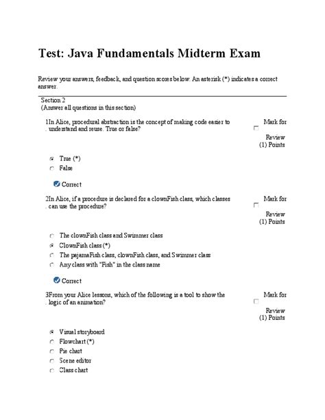 introduction to java midterm exam and answer Kindle Editon