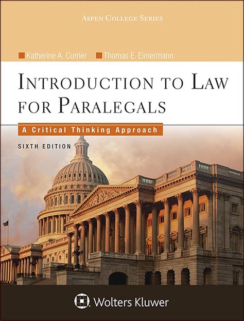 introduction to law for paralegals critical Epub