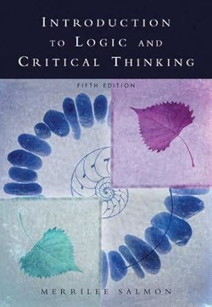 introduction to logic and critical thinking Doc