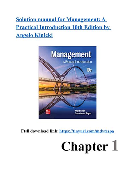 introduction to management science 10th edition solution manual PDF