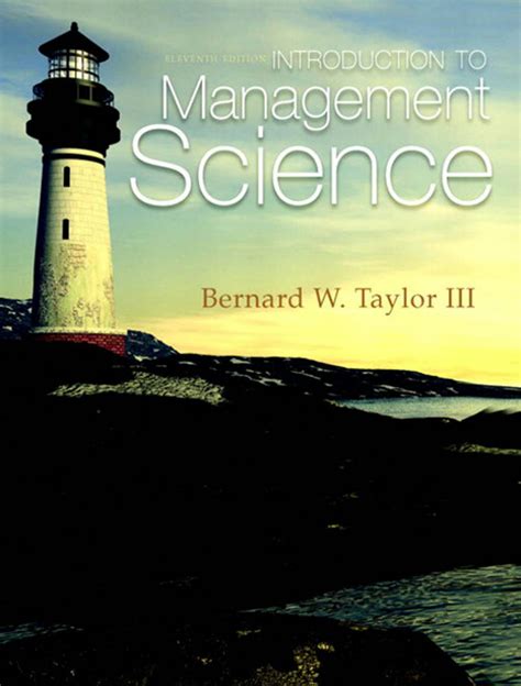 introduction to management science taylor chapter 4 PDF