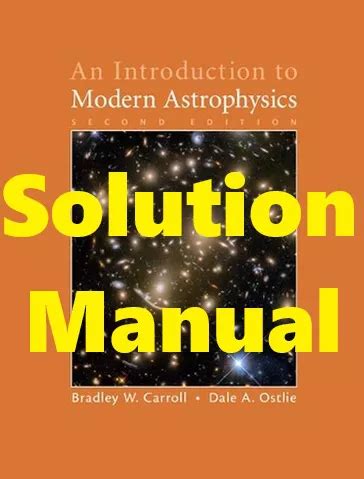 introduction to modern astrophysics solution manual pdf Reader