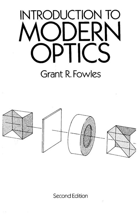 introduction to modern optics fowles solution Kindle Editon