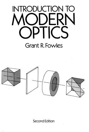 introduction to modern optics fowles solution Kindle Editon