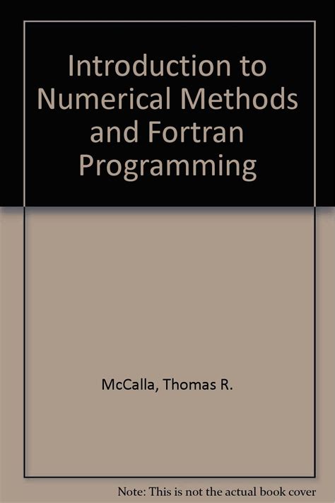 introduction to numerical methods and fortran programming Reader