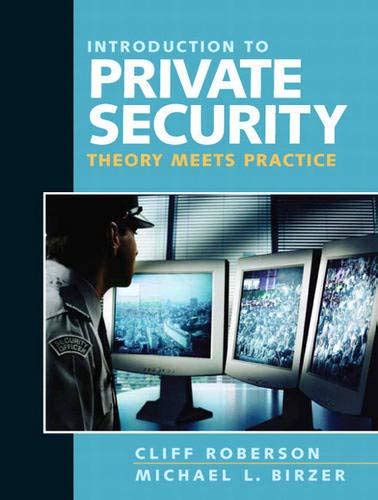 introduction to private security theory meets practice Reader
