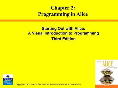 introduction to programming with alice 3rd edition PDF