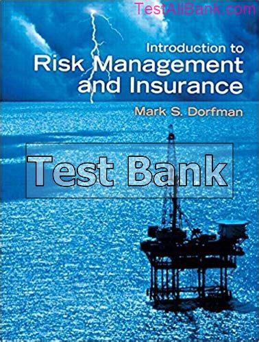introduction to risk management insurance test bank Kindle Editon