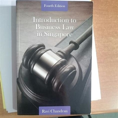 introduction to singapore business law 4th edition Doc