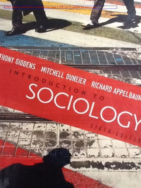 introduction to sociology 6th edition Epub